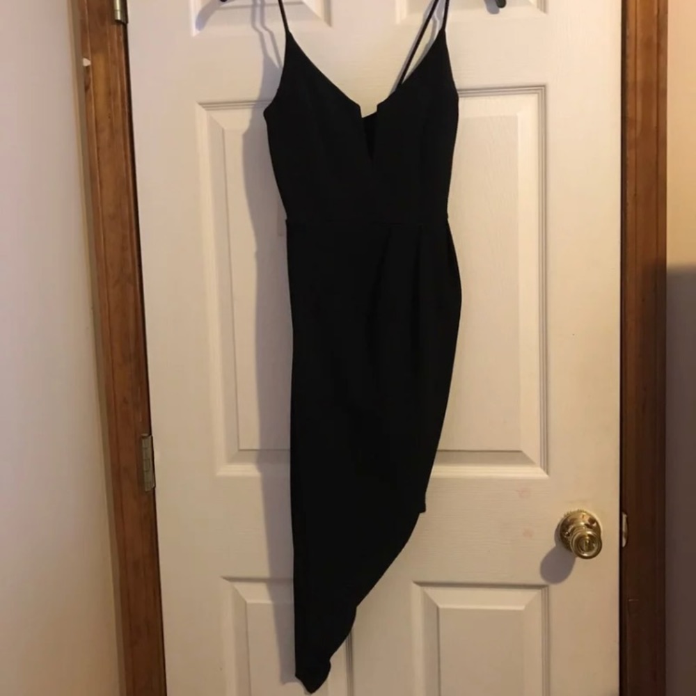 Sexy black dress